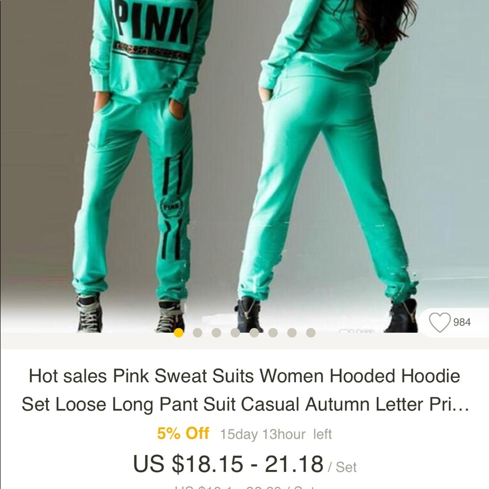 Fake vs pink clothes